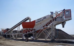 mobile concrete batching plant