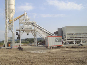 mobile concrete batching plant