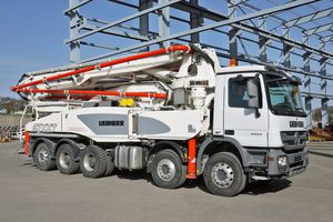 piston truck-mounted concrete pump