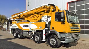 piston truck-mounted concrete pump