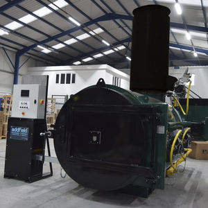 cremation furnace / chamber / combustion / horizontal