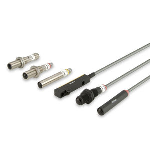 through-beam photoelectric sensor / cylindrical