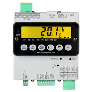 LCD display weight indicator-transmitter