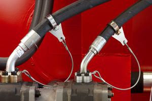 柔性软管固定系统