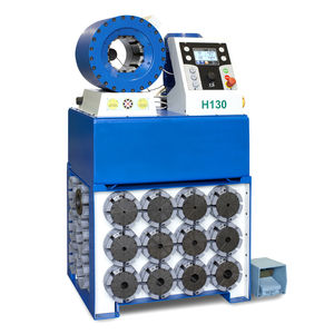 hydraulic hose crimping machine / automatic / hydraulic / PLC-controlled