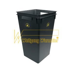 polypropylene waste bin