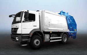 多室废物收集车辆