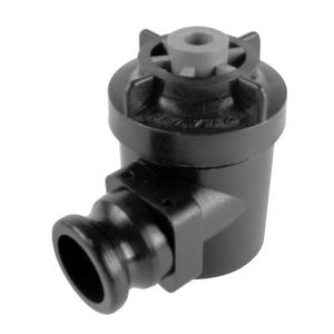 spray nozzle / hollow-cone / polypropylene / male