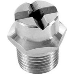 spray nozzle / full-cone / stainless steel / brass