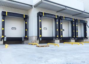 flexible dock shelter