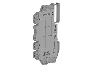 surge protector for telecom applications / DIN rail