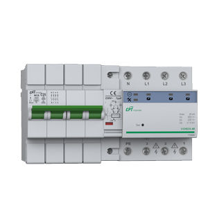 type 2 surge protector / combined / 2-pole / 4-pole
