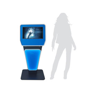 terminal with touch screen / kiosk / floor-standing / 1920 x 1080