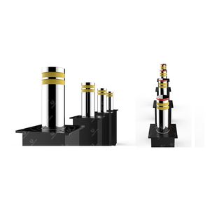 manual retractable bollard