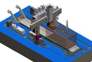3-axis CNC milling machine