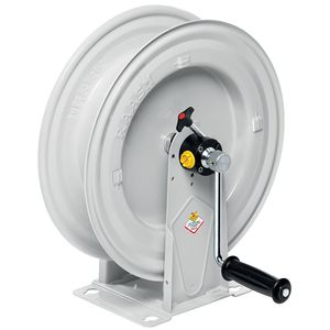 White Cased Oil Hose Reel 1/2 dia x 10m long