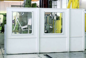 machine enclosure partition
