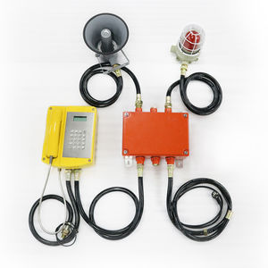 industrial telephone / explosion-proof / with loudspeaker / with flashing beacon