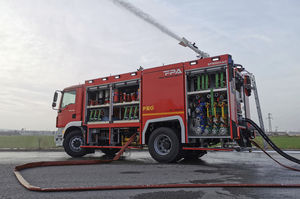 firefighting vehicle