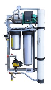 reverse osmosis desalinator / industrial / for seawater