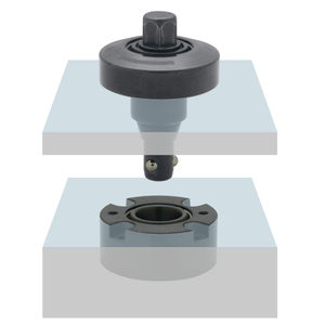 countertop zero-point clamping system / quick / compact / round