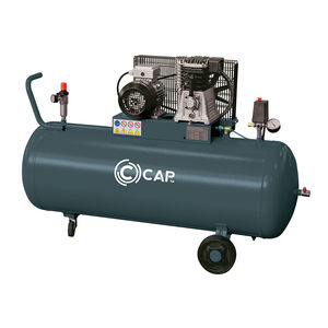 Piston compressor - KC4-270-500-C-T - CAP srl - air / electric / on casters