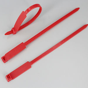 nylon cable tie / marker / for heavy loads / double