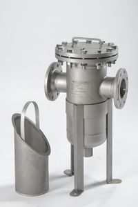 basket filter housing