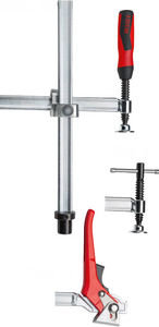 welding bar clamp / lever / screw / adjustable