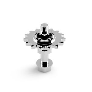 straight-toothed sprocket wheel