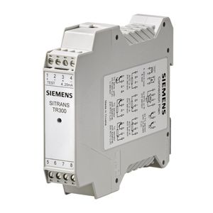 DIN rail mount temperature transmitter