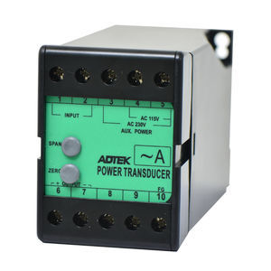 DIN rail current transducer