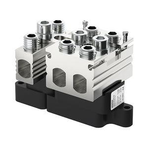 electrical power supply connector / hexagonal / screw
