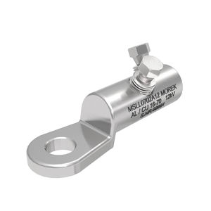 screw cable termination / ring / non-insulated / aluminum alloy
