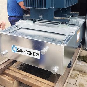 transformer containment bund / galvanized / concrete / steel