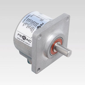 incremental rotary encoder / analog output / solid-shaft / with clamping flange