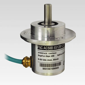 absolute rotary encoder / magnetic / analog output / CANopen