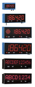 LED display weight indicator