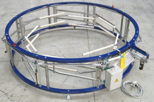 blown film extrusion line calibration system