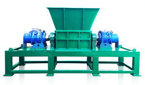 two shaft shredding machine