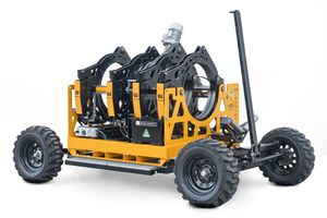 butt welding machine / AC / PLC-controlled / CNC