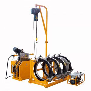 butt welding machine / AC / PLC-controlled / integrated