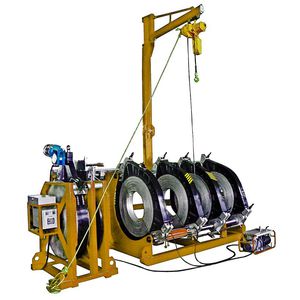 butt welding machine / AC / PLC-controlled / integrated