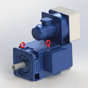 AC motor / asynchronous / traction / IP23