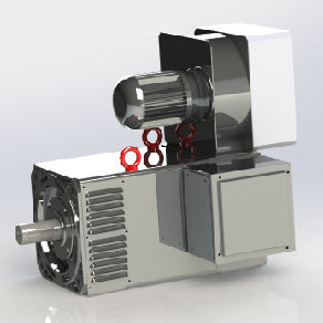 AC motor / synchronous / 400 V / 12-pole