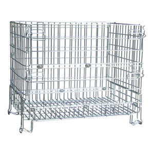 Wire mesh pallet box - MARK 099119 - Italiana Contenitori Srl ...