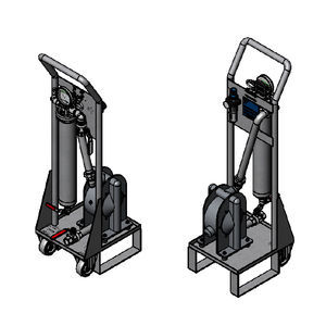 mobile filter housing