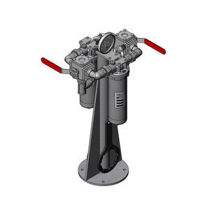 cartridge filter housing