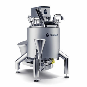 dynamic mixer / solid/liquid / for the food industry / vacuum