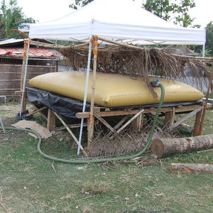 drinking water storage tank